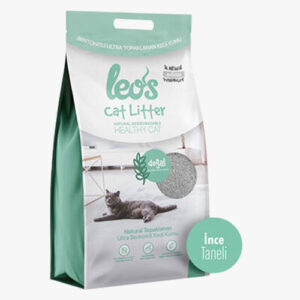 Leos Cat Litter Doğal Bentonit Kedi Kumu İnce